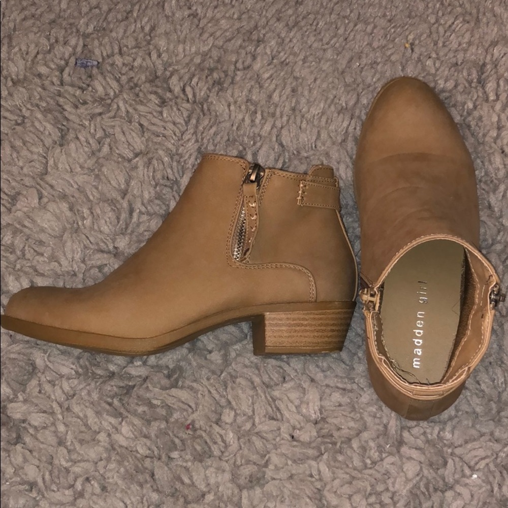 Brown booties